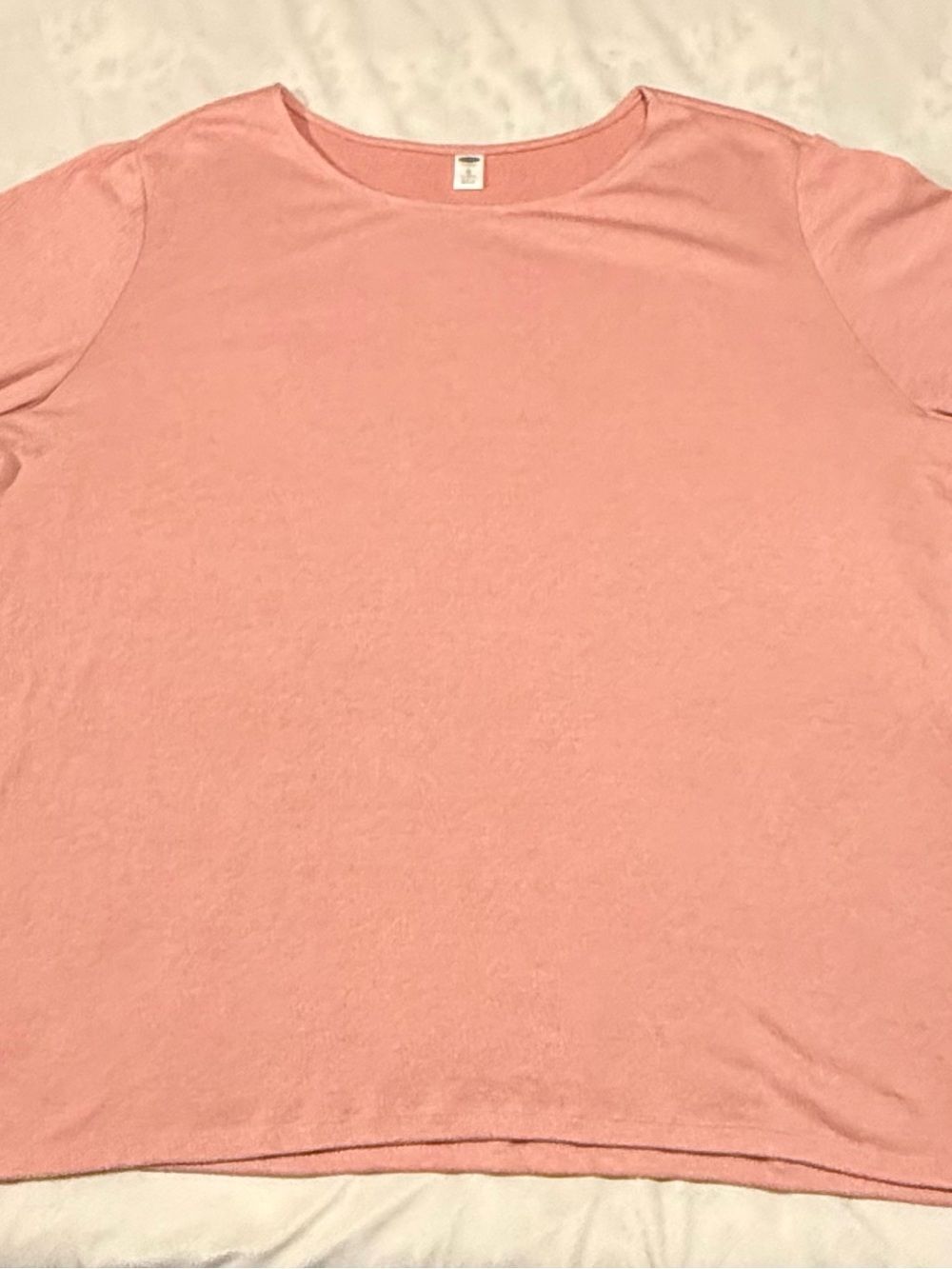 Old Navy Luxe Pink Flutter Bell Sleeve Top Size XL